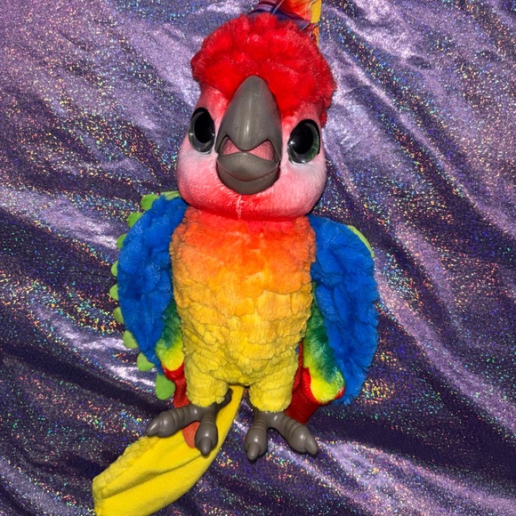 Fur Real Pets Rock A Too Rainbow Bird - Picture 1 of 8